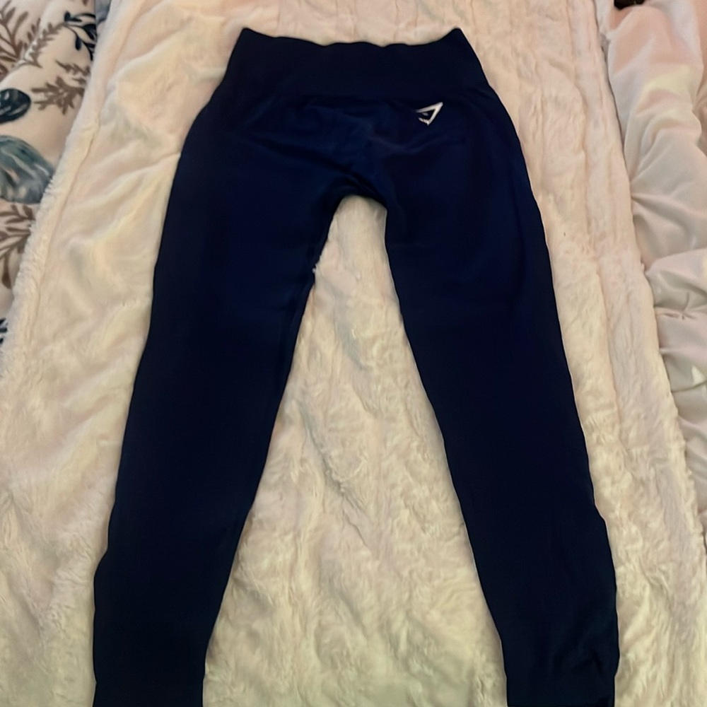 navy blue gymshark leggings